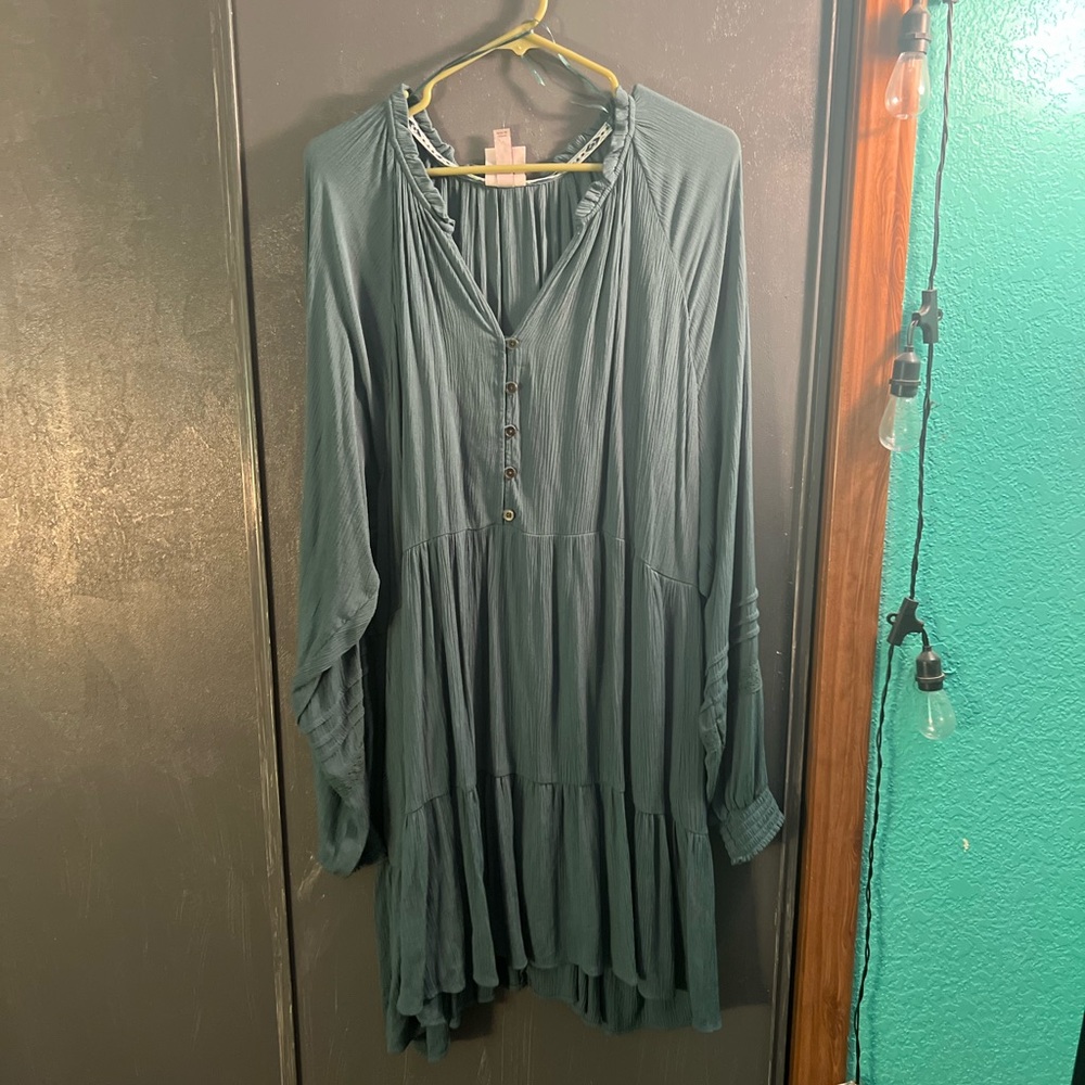 Green dress